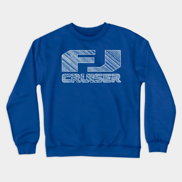 FJ Branded - White Crewneck Sweatshirt by robert1117